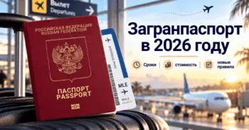 Загранпаспорт РФ и посадочный талон MLE — правила оформления загранпаспорта в 2026 году